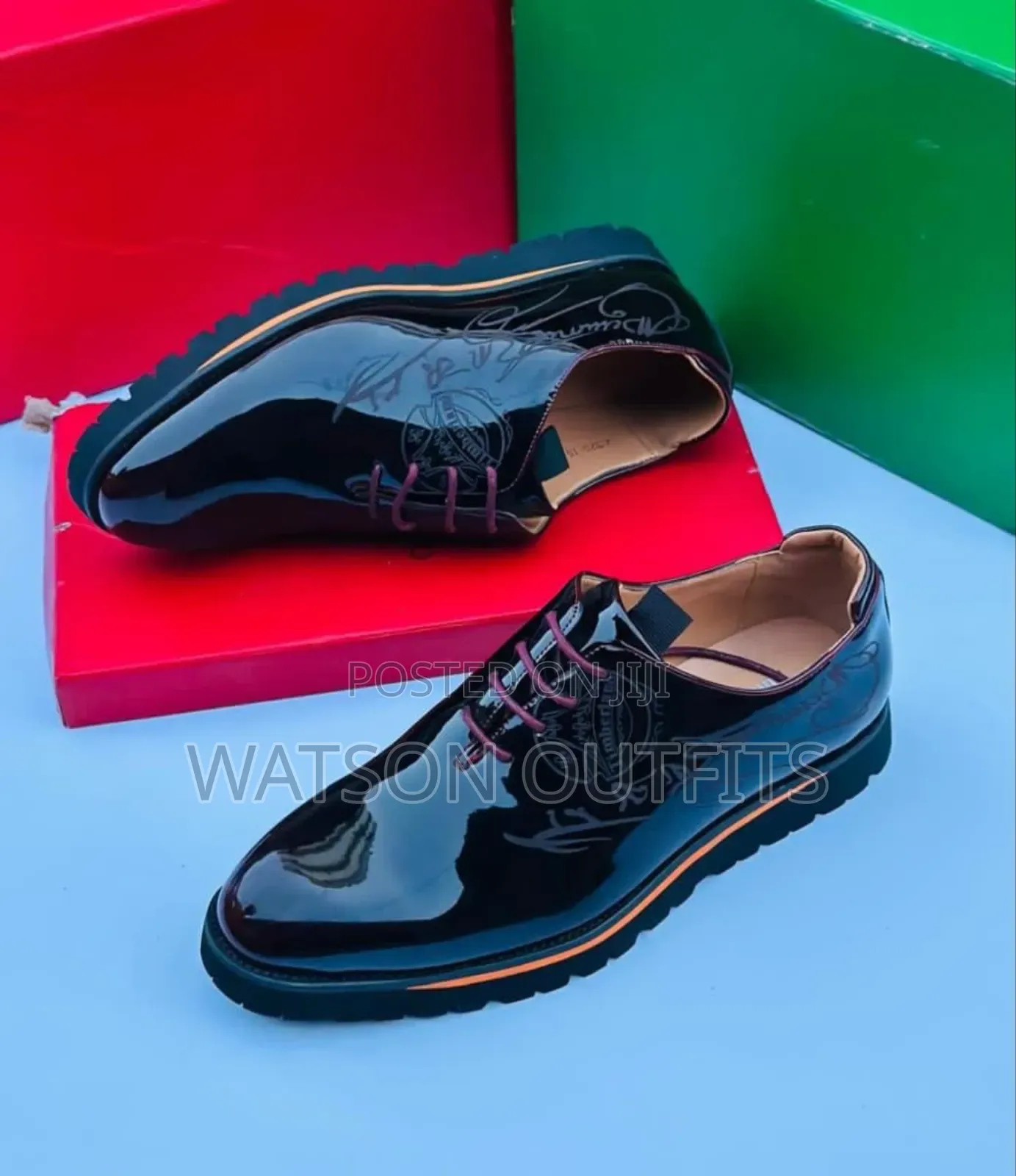 Men's Leather Shoes Timberland Brand Completely Very Shinning