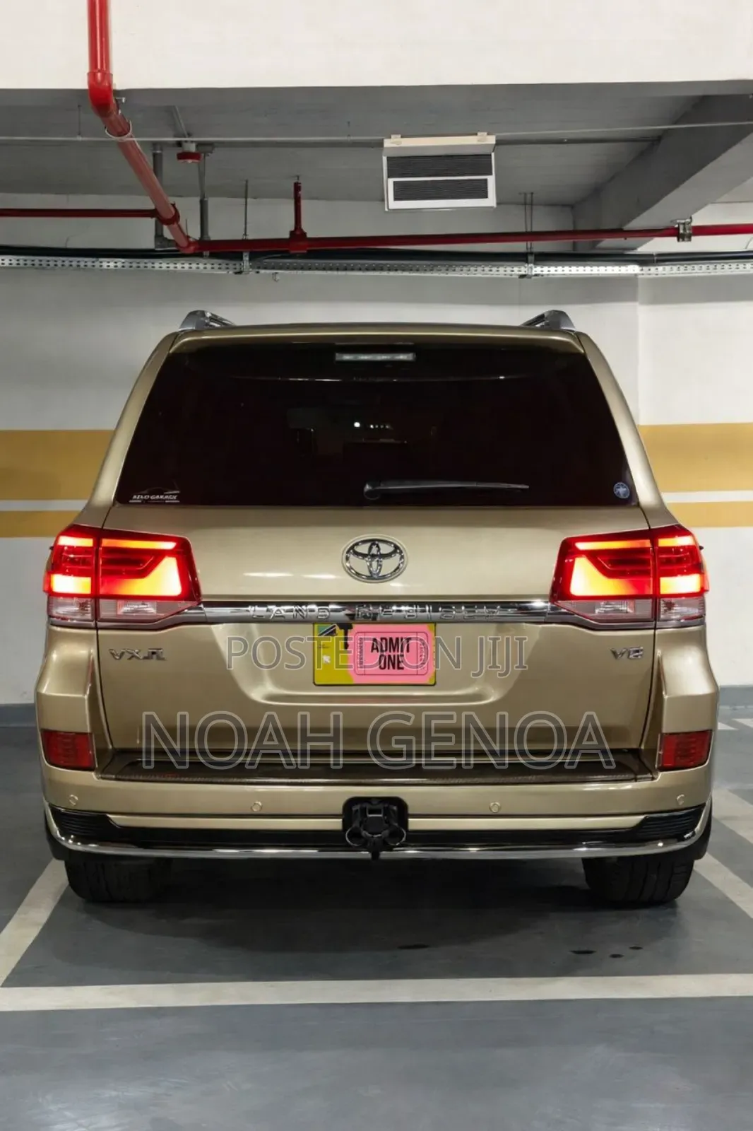 Toyota Land Cruiser 2017 Gold