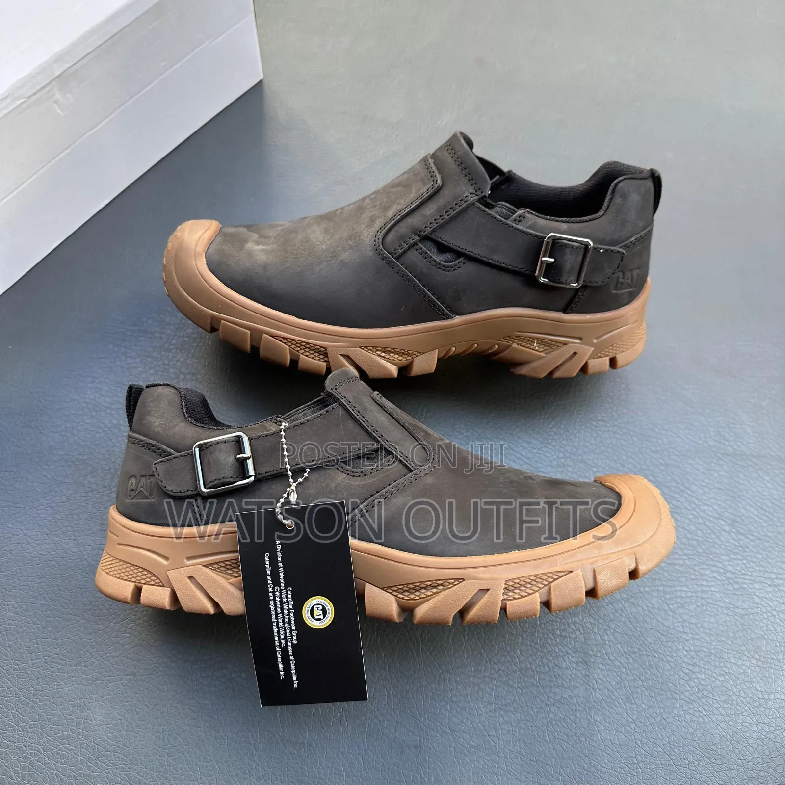 Men's Leather Shoes Cat Brand Very Casual