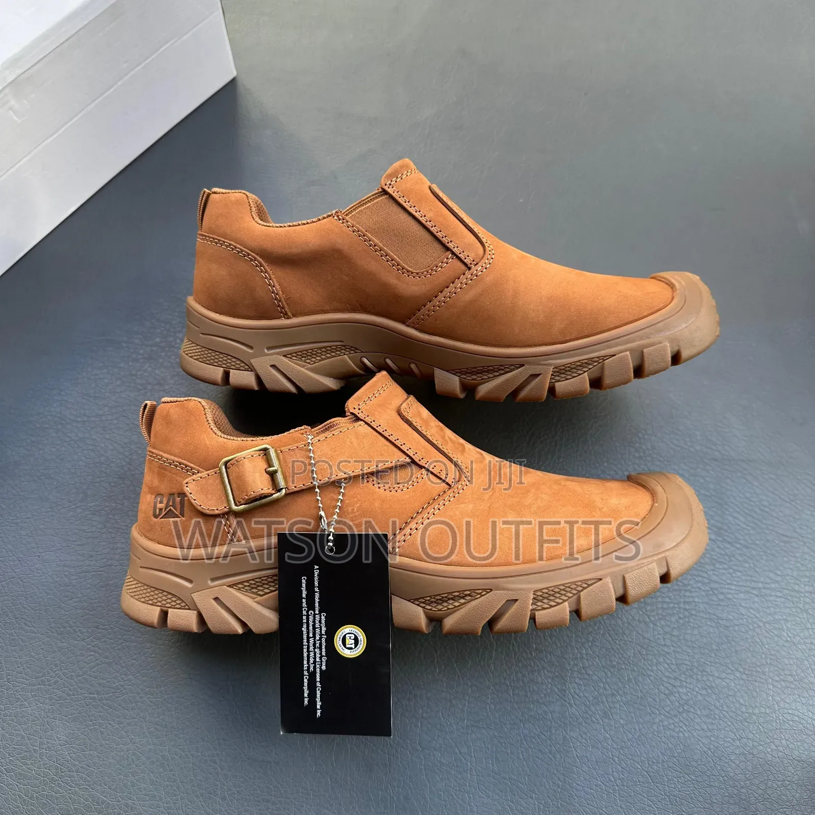 Men's Leather Shoes Cat Brand Very Casual