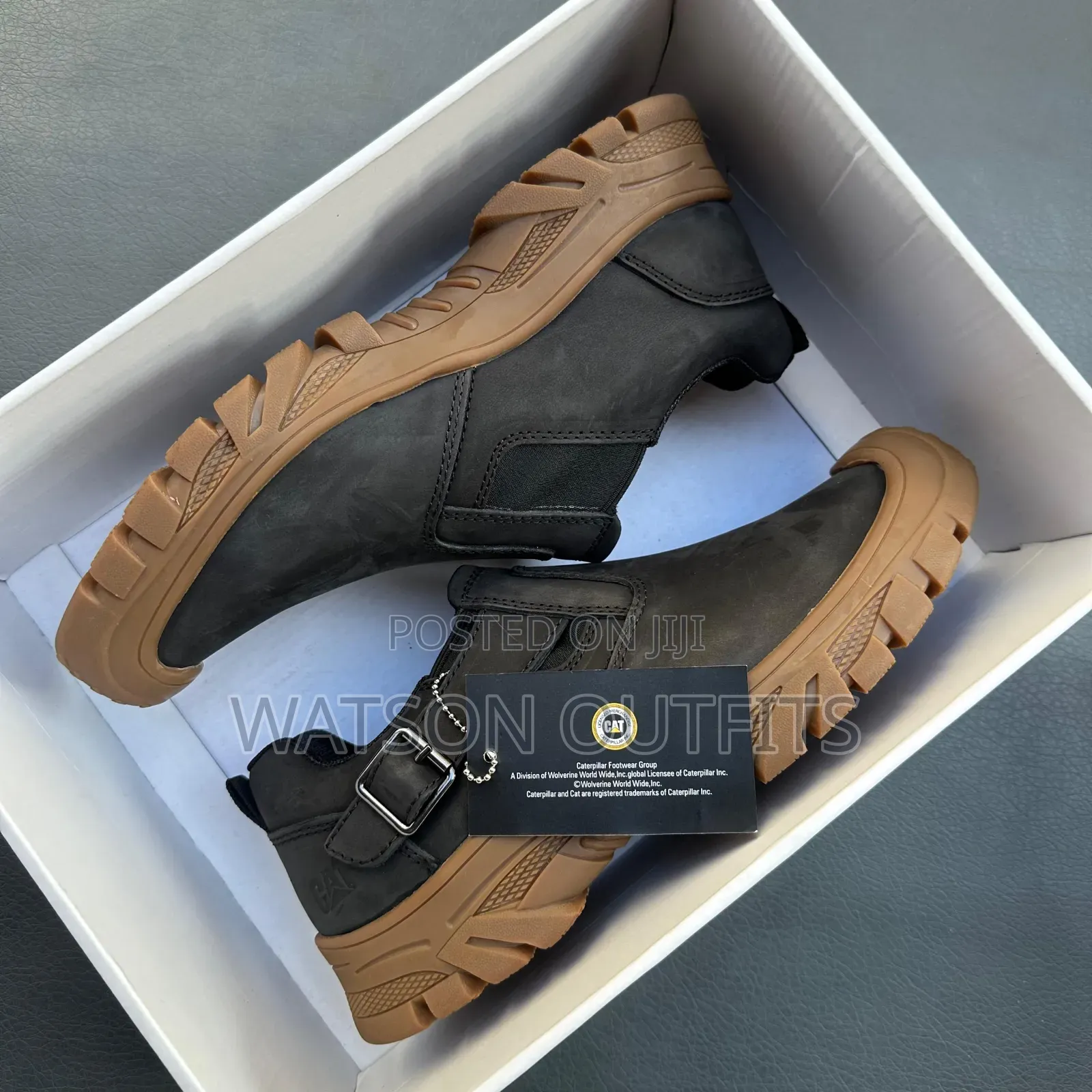 Men's Leather Shoes Cat Brand Very Casual