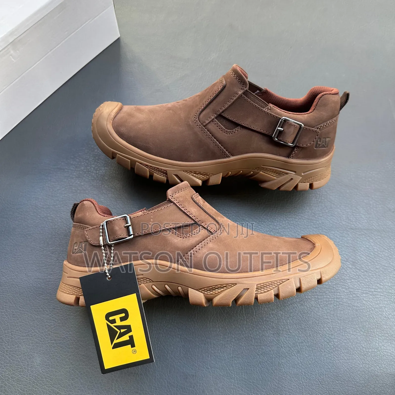 Men's Leather Shoes Cat Brand Very Casual