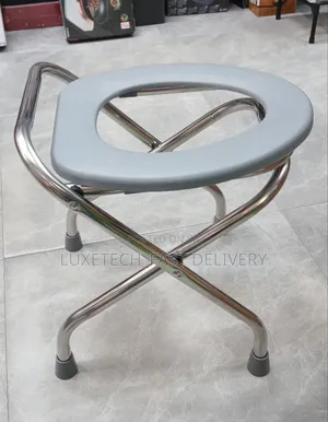 Portable Folding Toilet Seat or Commode Chair