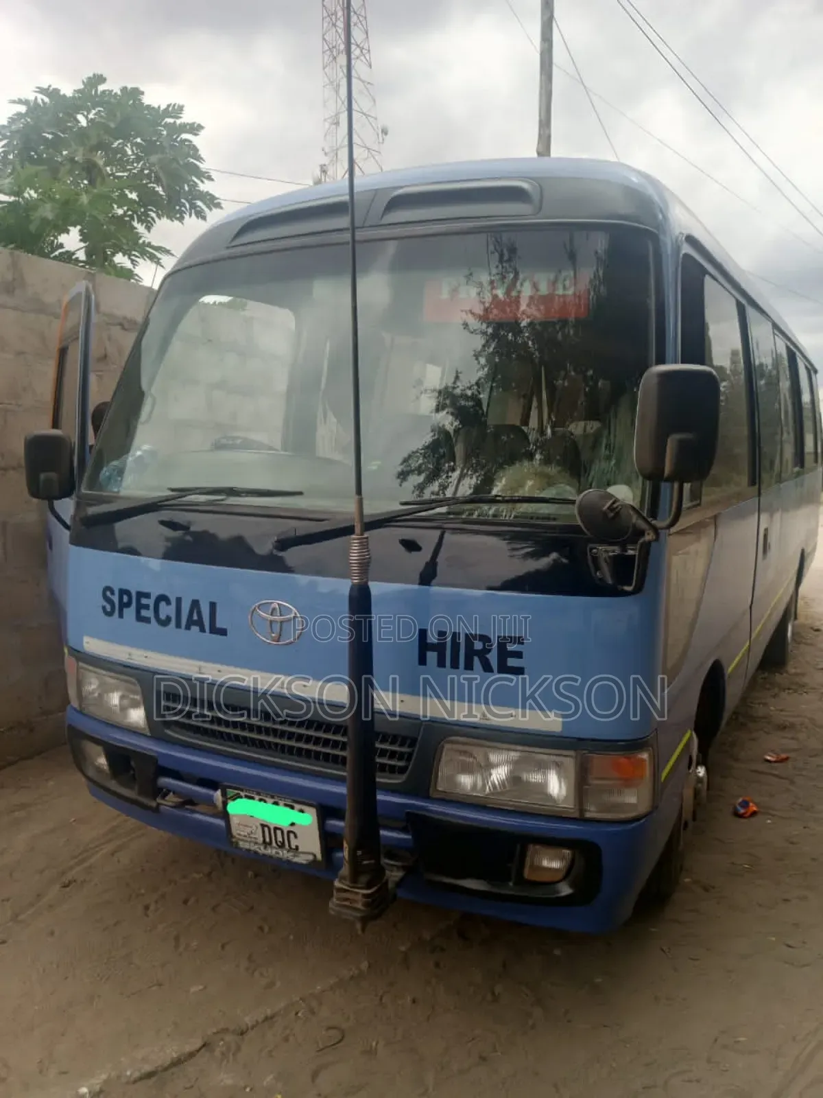 Toyota Coaster 2004 Blue