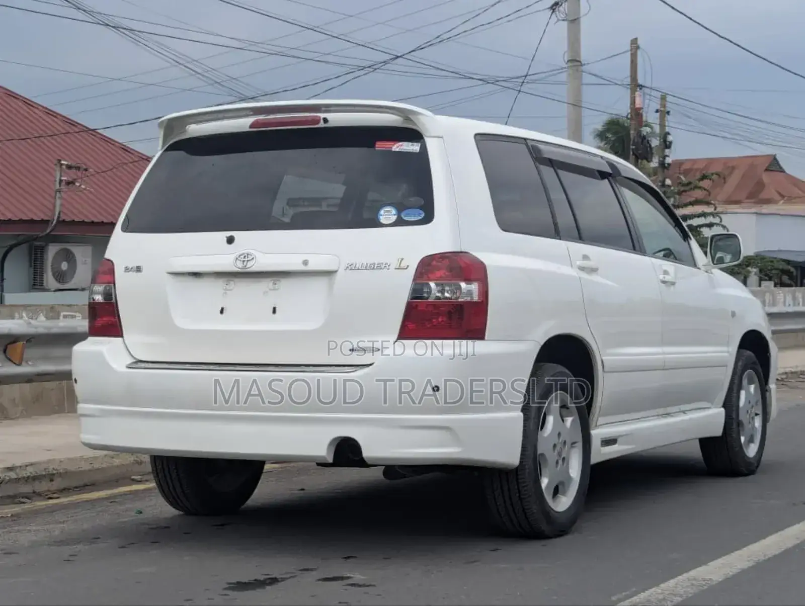 Toyota Kluger 2005 White