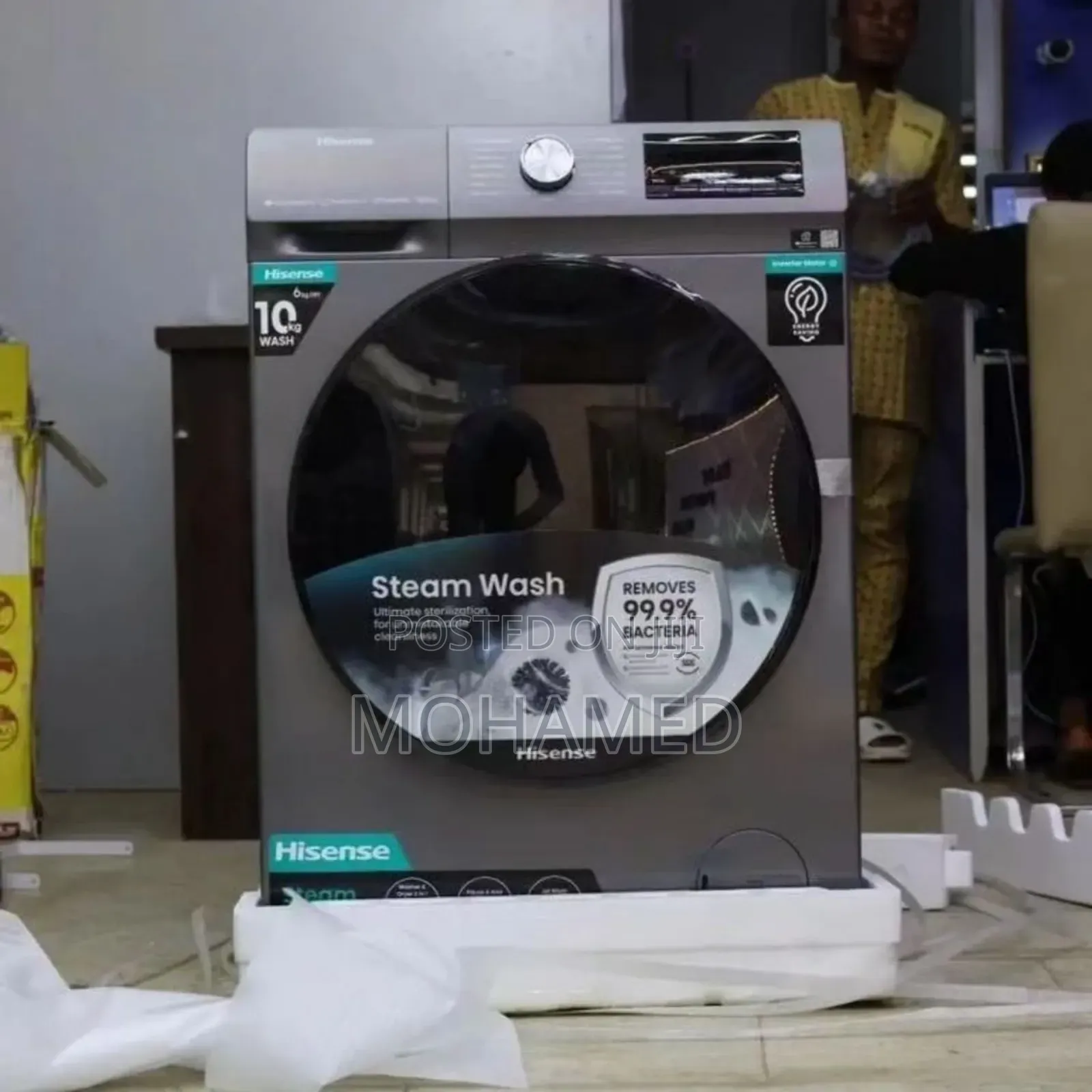  Hisense Front Load Automatic Washing Machine 10kg