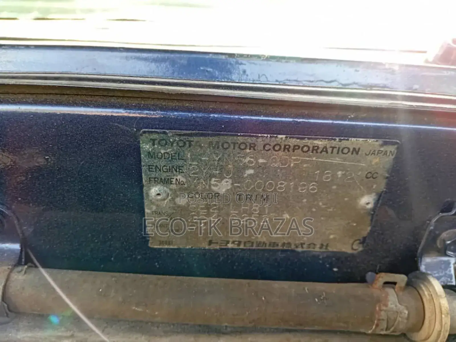 Toyota Hilux 1989 Blue