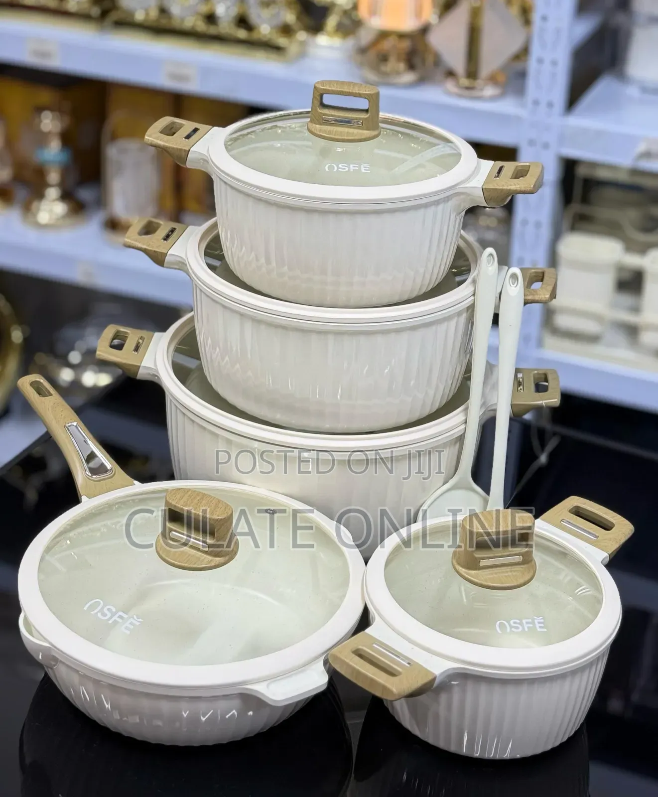 7pcs Osfe Non-Stick Cookware Set