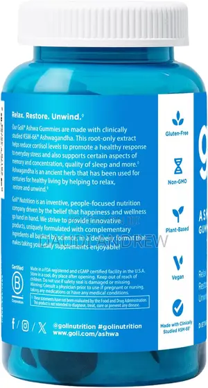 Goli Ashwagandha KSM-66 Gummies