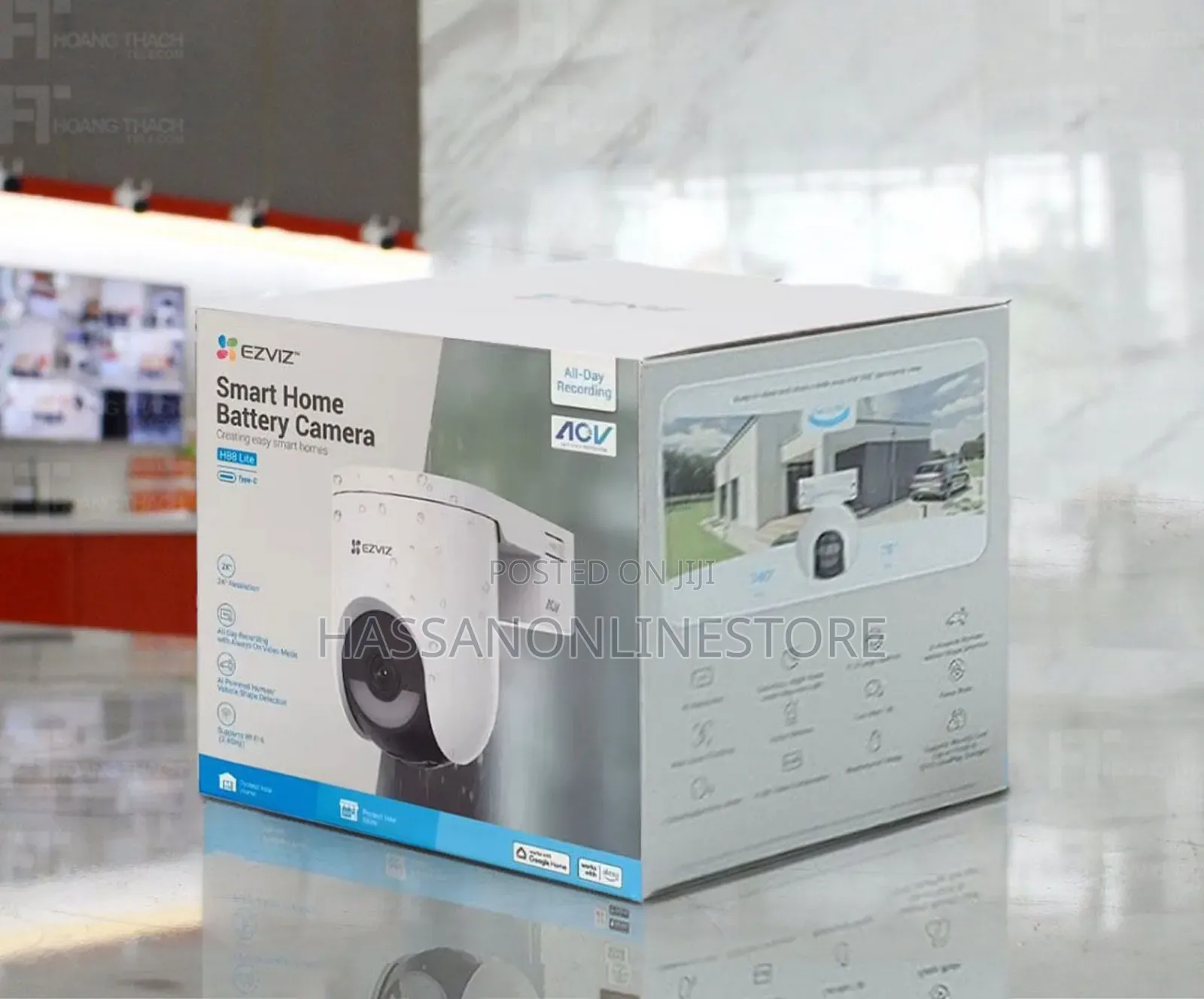 Ezviz Hb8 Lite 4mp – Battery-Powered 360-Degree Outdoor Wifi Camera