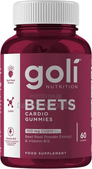 Goli Beets Cardio Gummies | 100mg Coq1