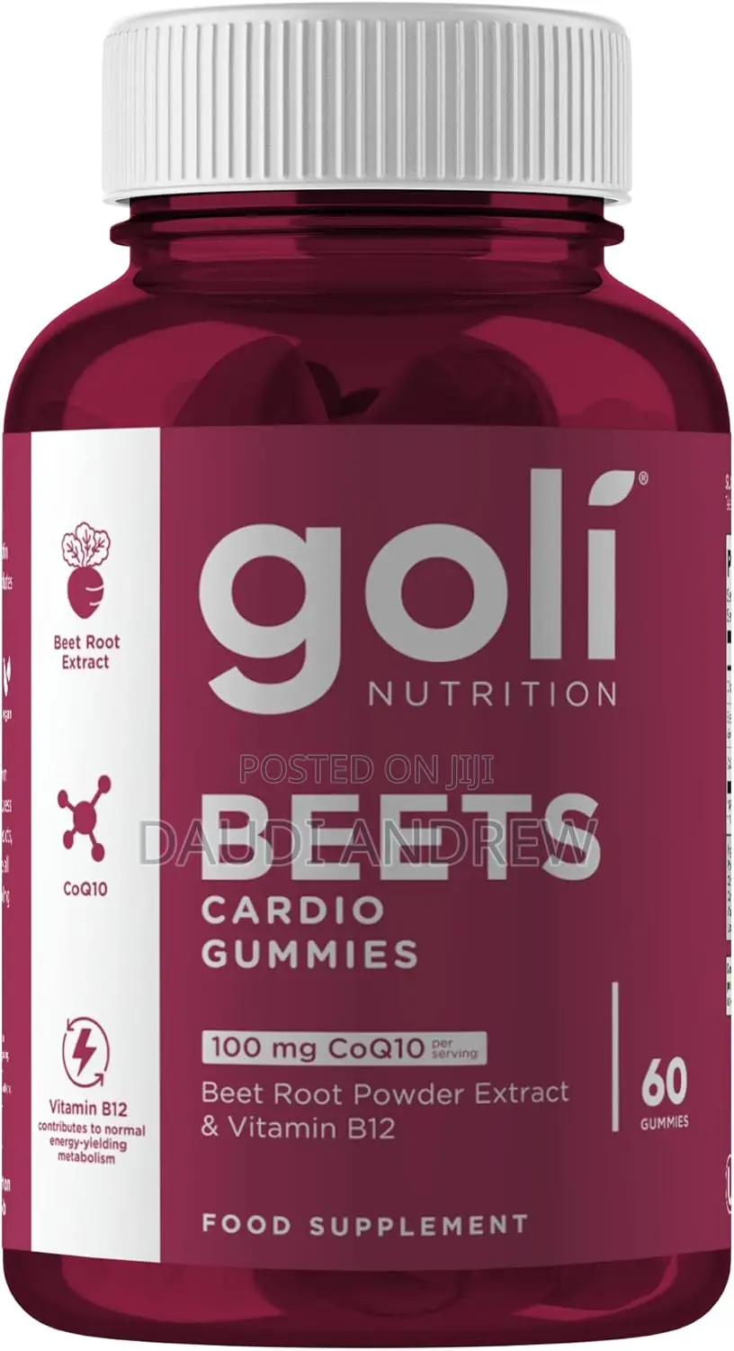 Goli Beets Cardio Gummies | 100mg Coq1