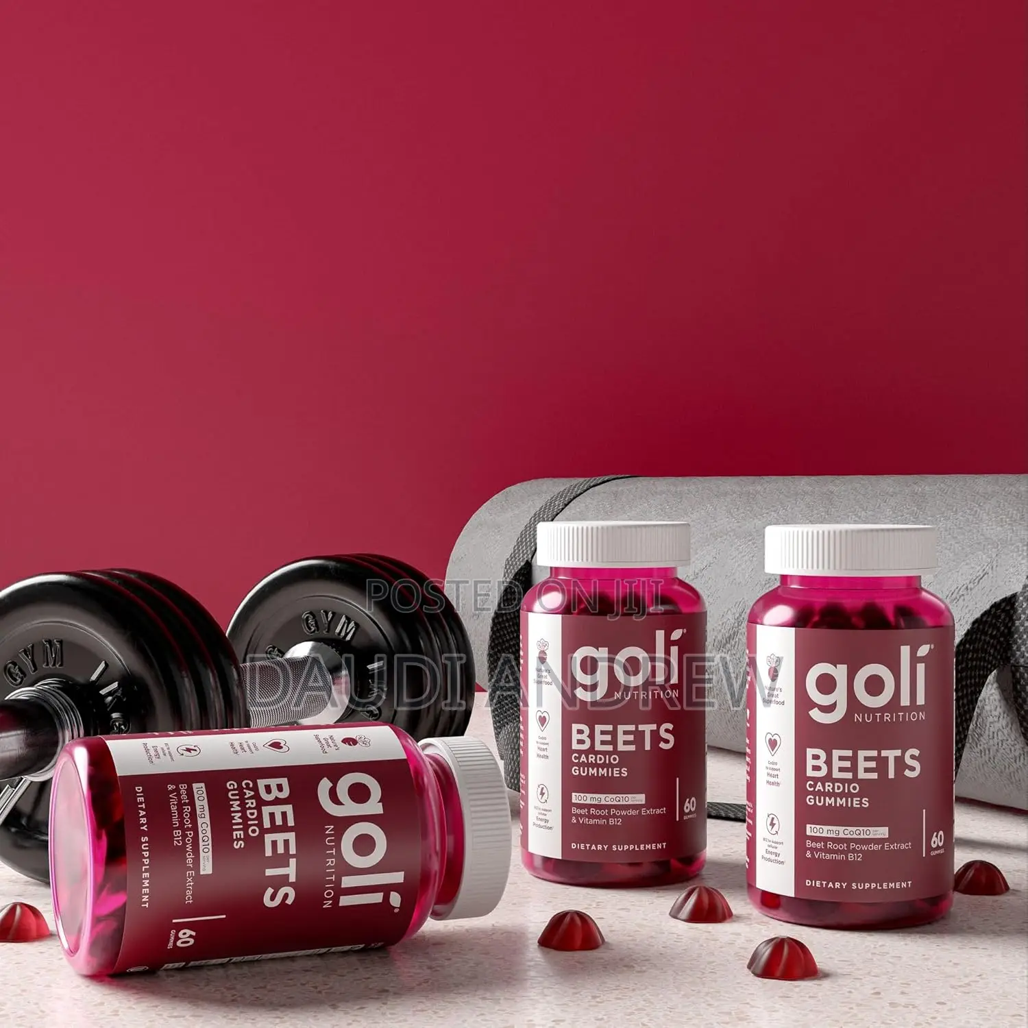 Goli Beets Cardio Gummies | 100mg Coq1