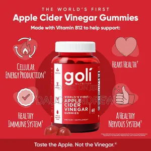 Goli Apple Cider Vinegar Gummies | Digestion, Gut Health Appetite