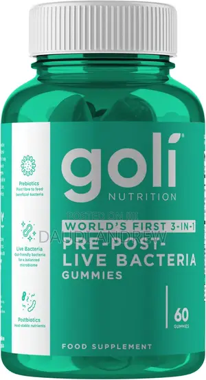 Goli Pre+Post+Live Bacteria Gummies