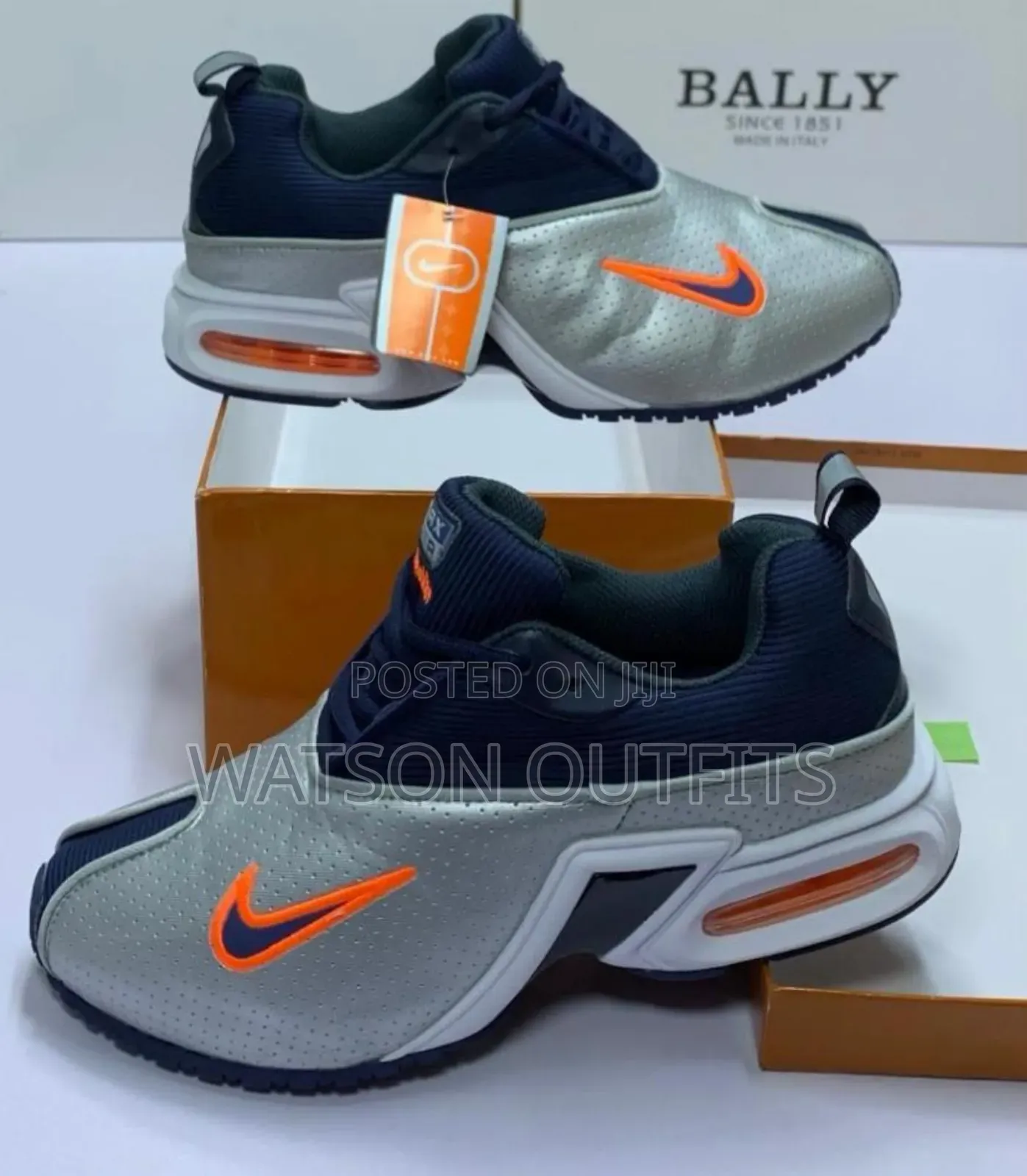 Men's Leather Shoes Nike Airmax Brand Totally Very Royal