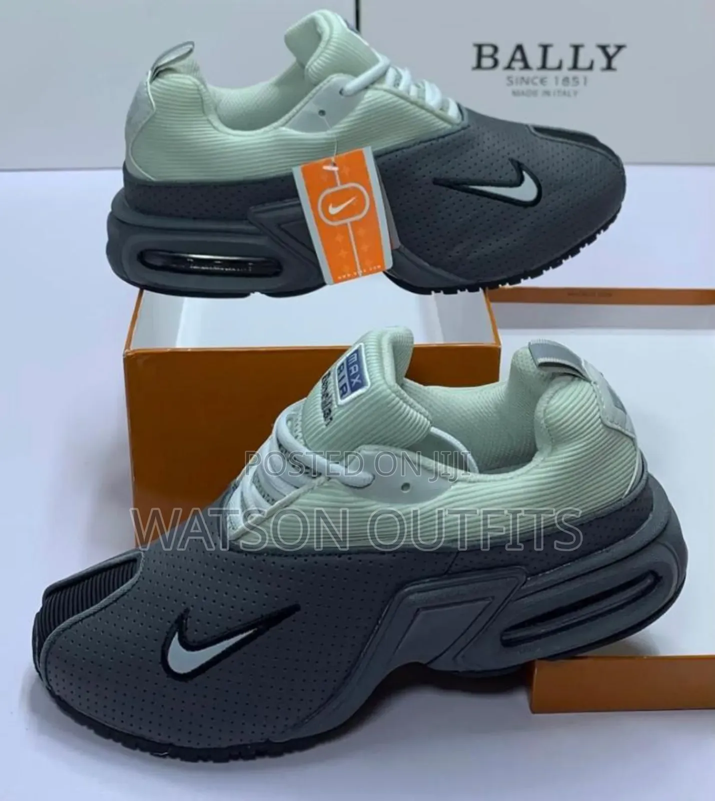 Men's Leather Shoes Nike Airmax Brand Totally Very Royal