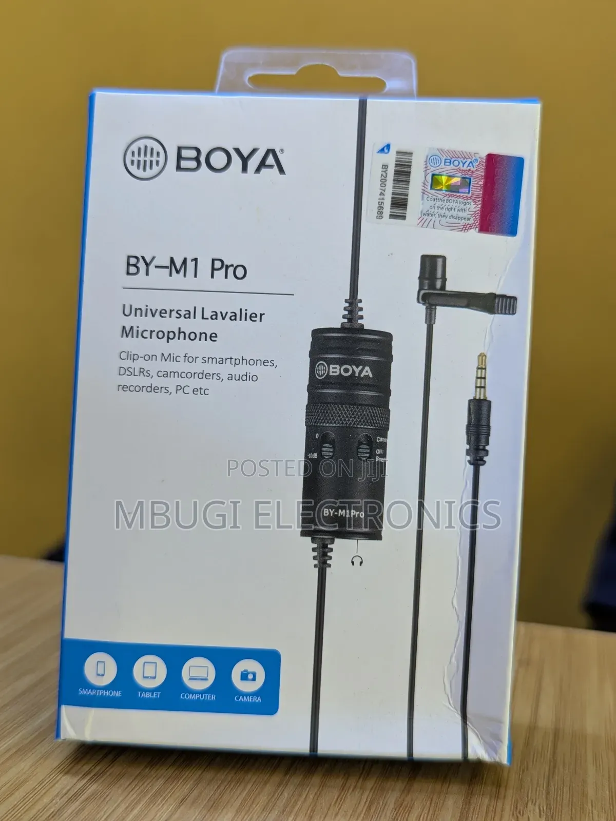 Boya Microphone by M1 Pro