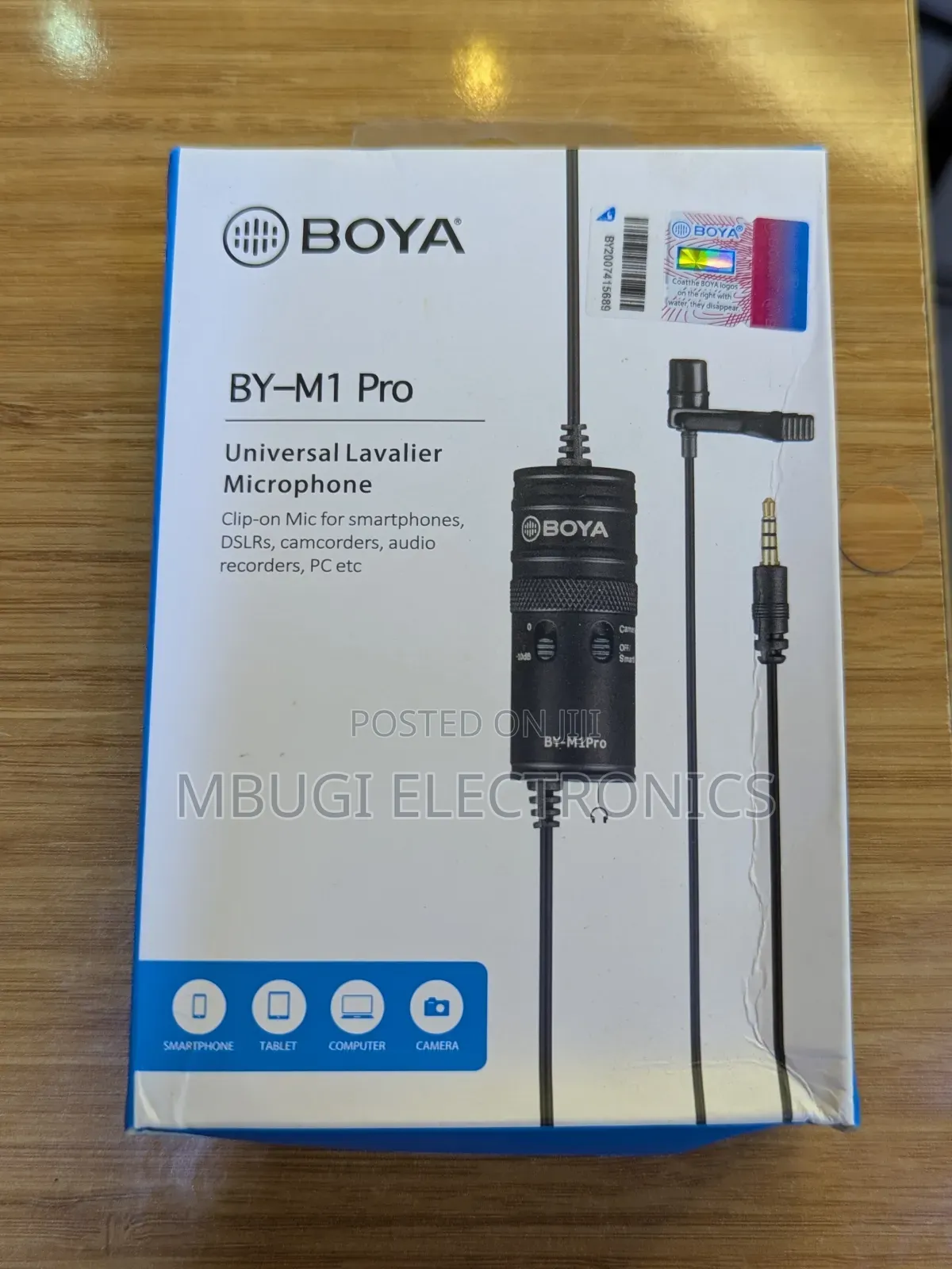 Boya Microphone by M1 Pro