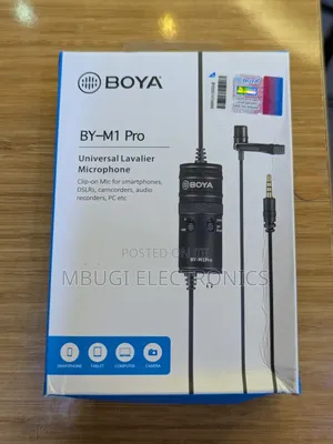 Boya Microphone by M1 Pro