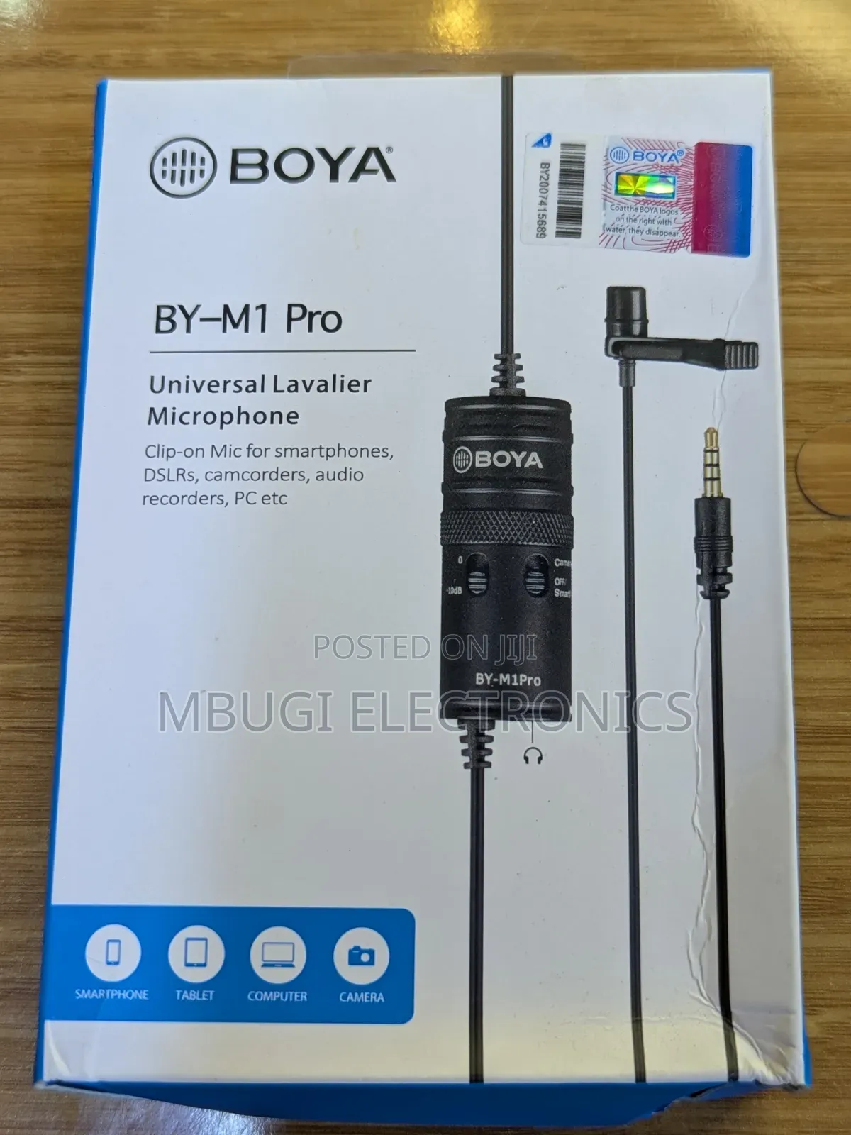 Boya Microphone by M1 Pro