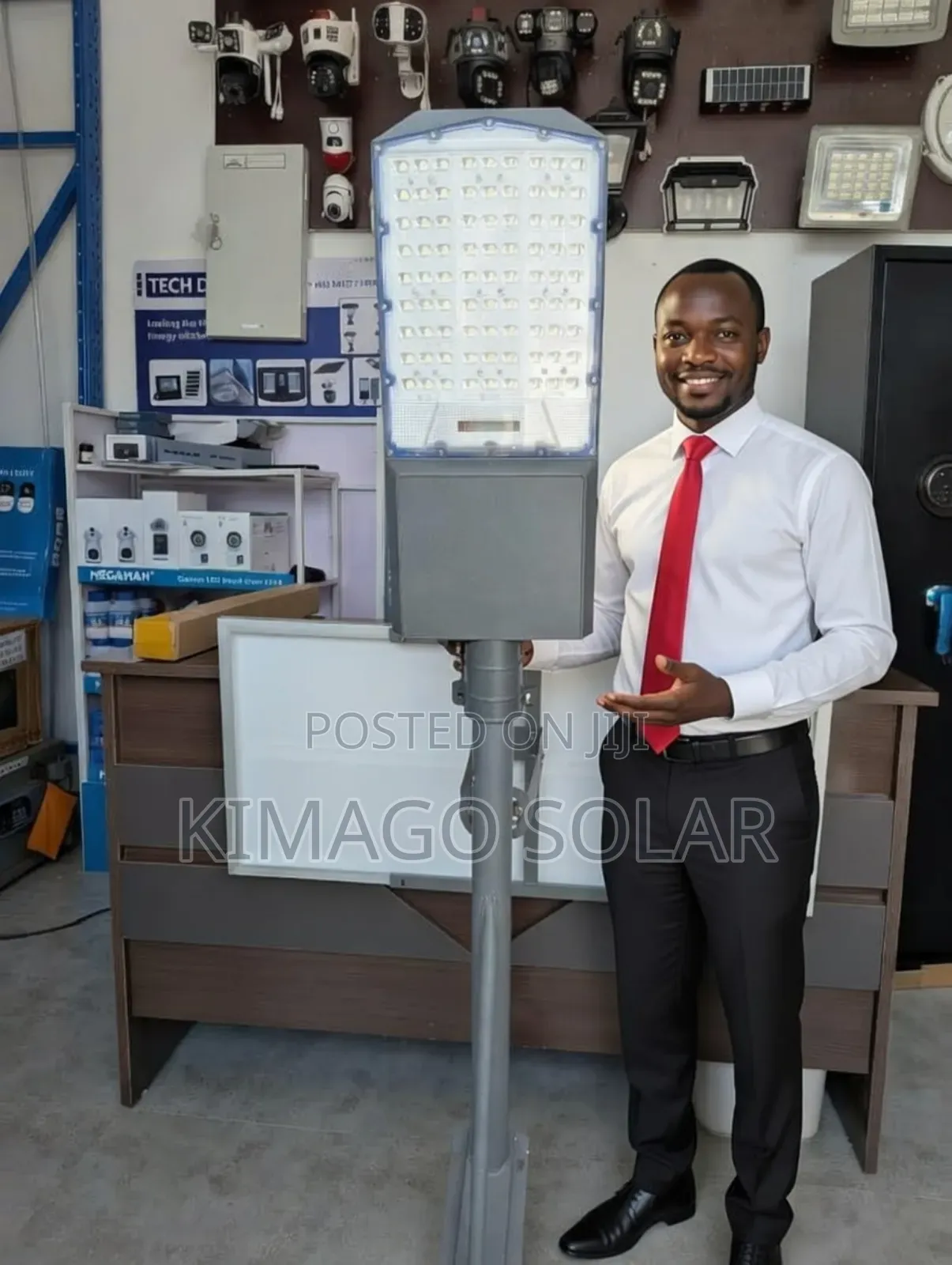 Taa Solar 1500w Angaza Barabara Au Parking Bila Gharama Za Umeme