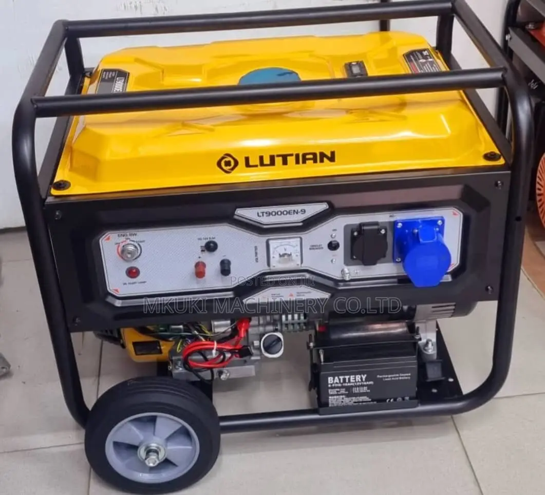 Lutian Generator 9kw Petrol Available