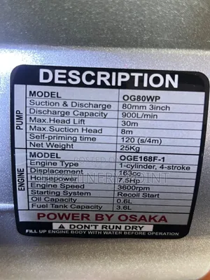 Water Pump 3"