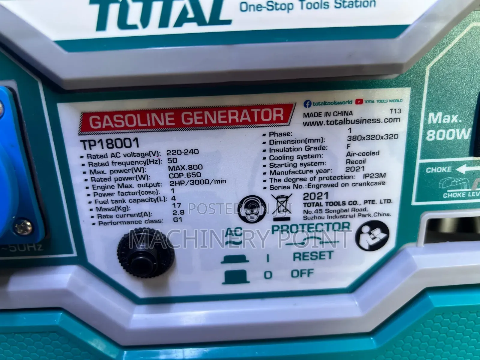 Portable Gasoline Generator