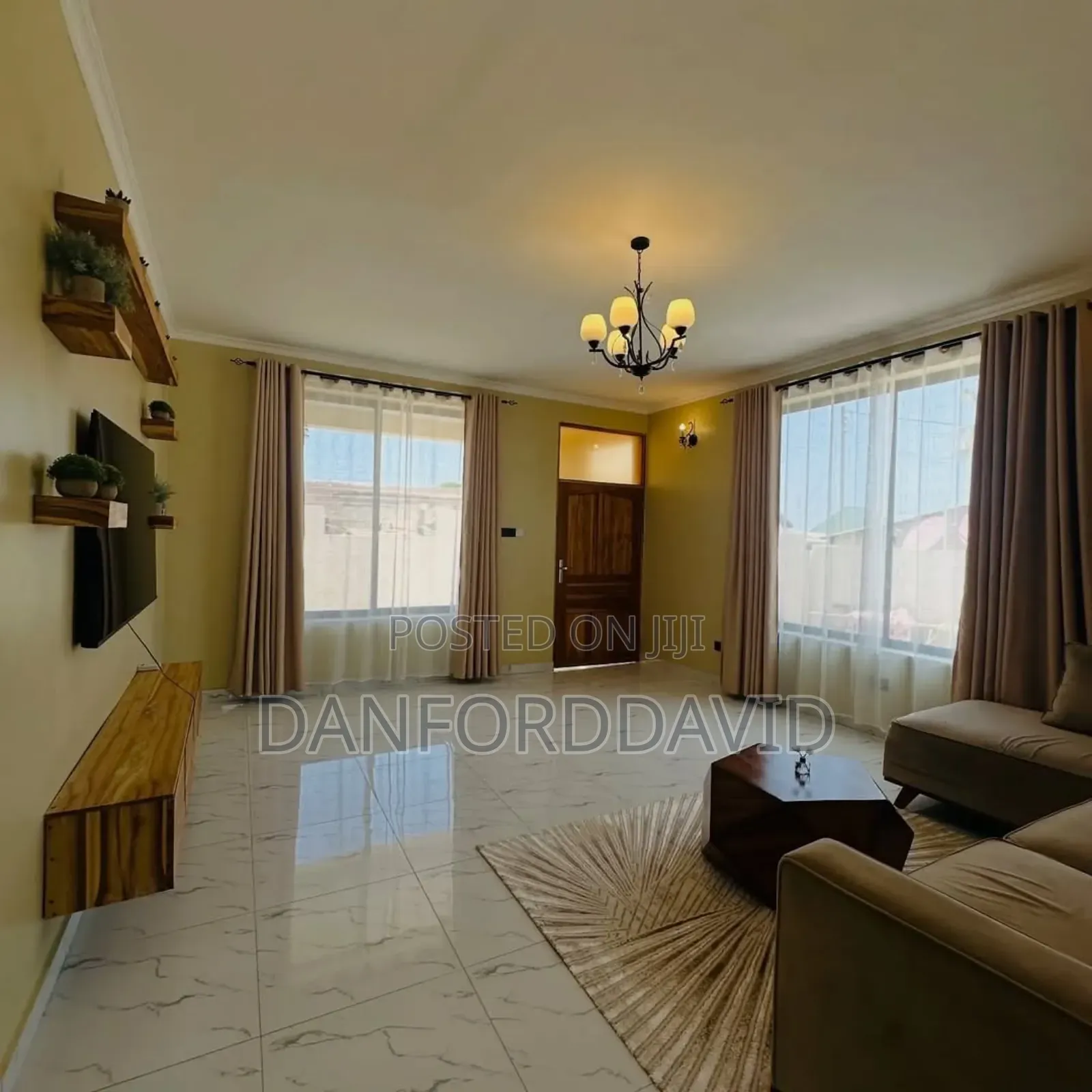 Furnished 3bdrm Bungalow in Kahwa Real Estate, Kunduchi for rent