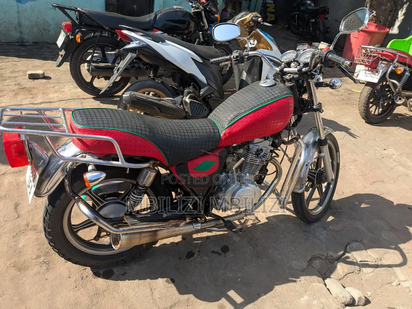 Haojue HJ125-8F 2024 Brown