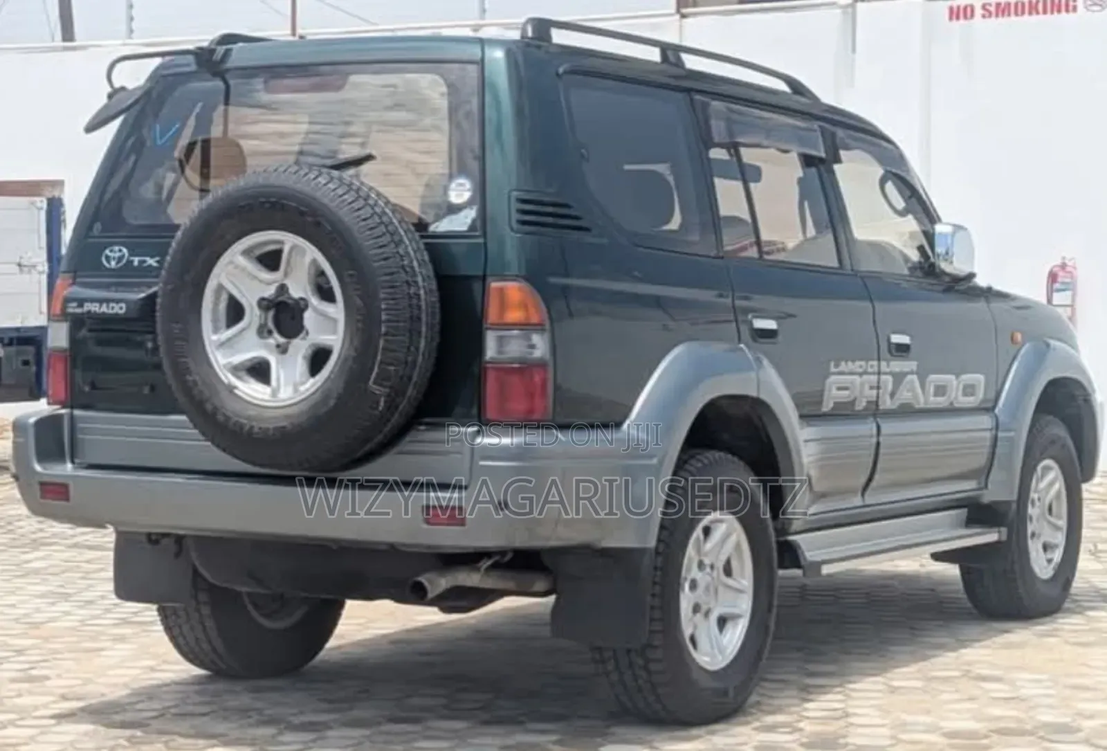Toyota Land Cruiser Prado 1999 Gray