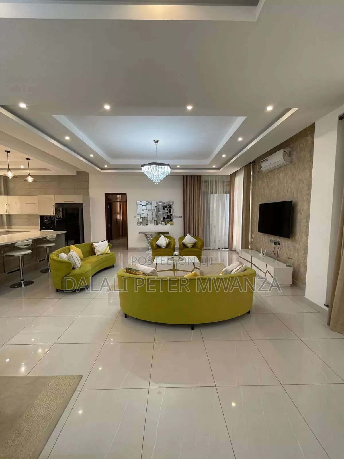 Furnished 3bdrm Apartment in Broker Peter, Nyamagana for rent