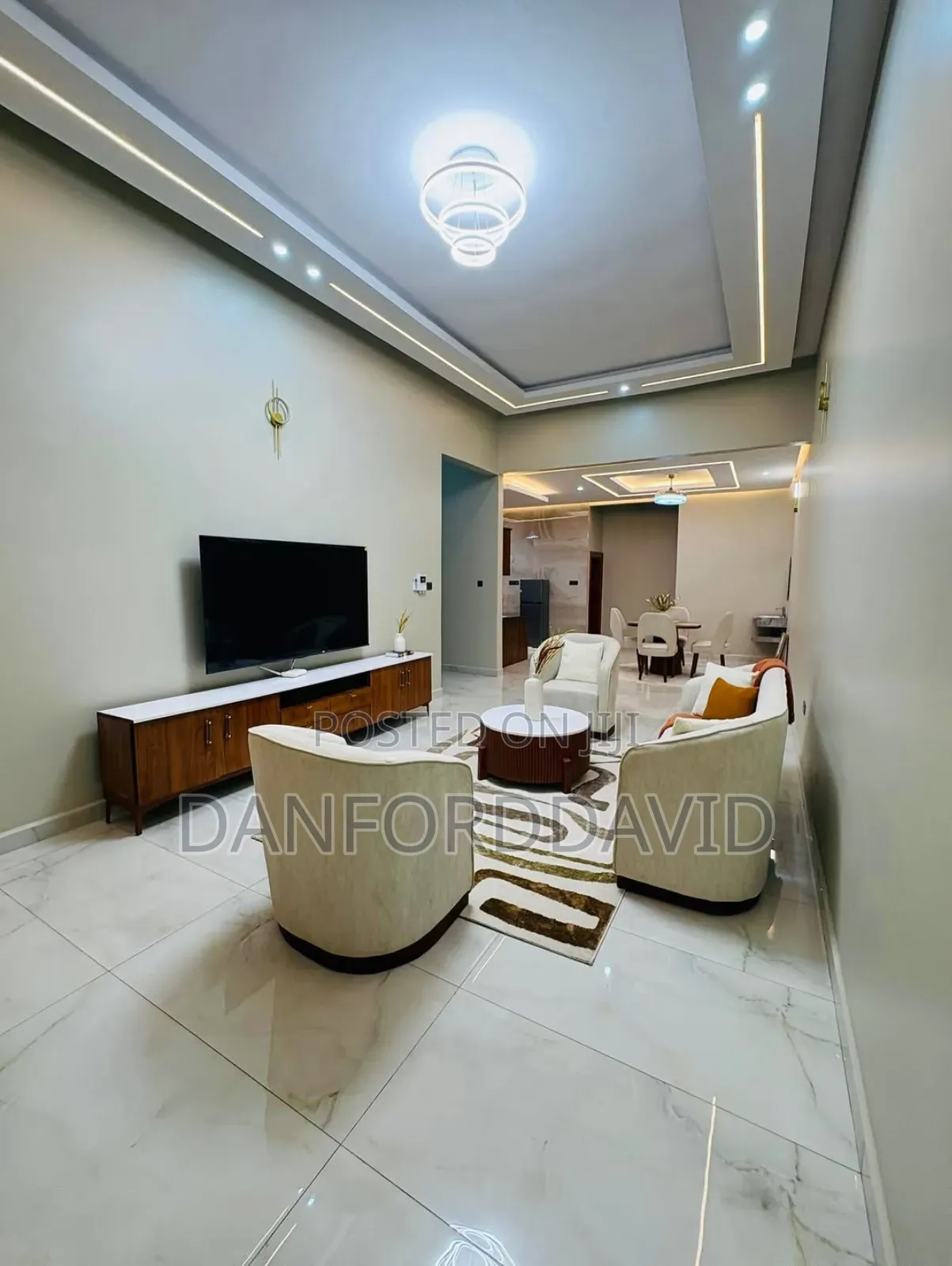 Furnished 3bdrm Apartment in Kshwa Real Estate, Mburahati for rent