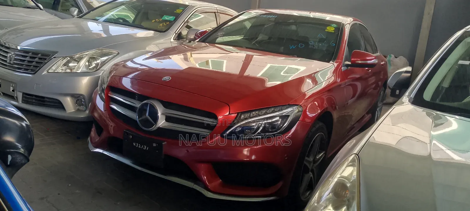 Mercedes-Benz C-Class 2014 Red