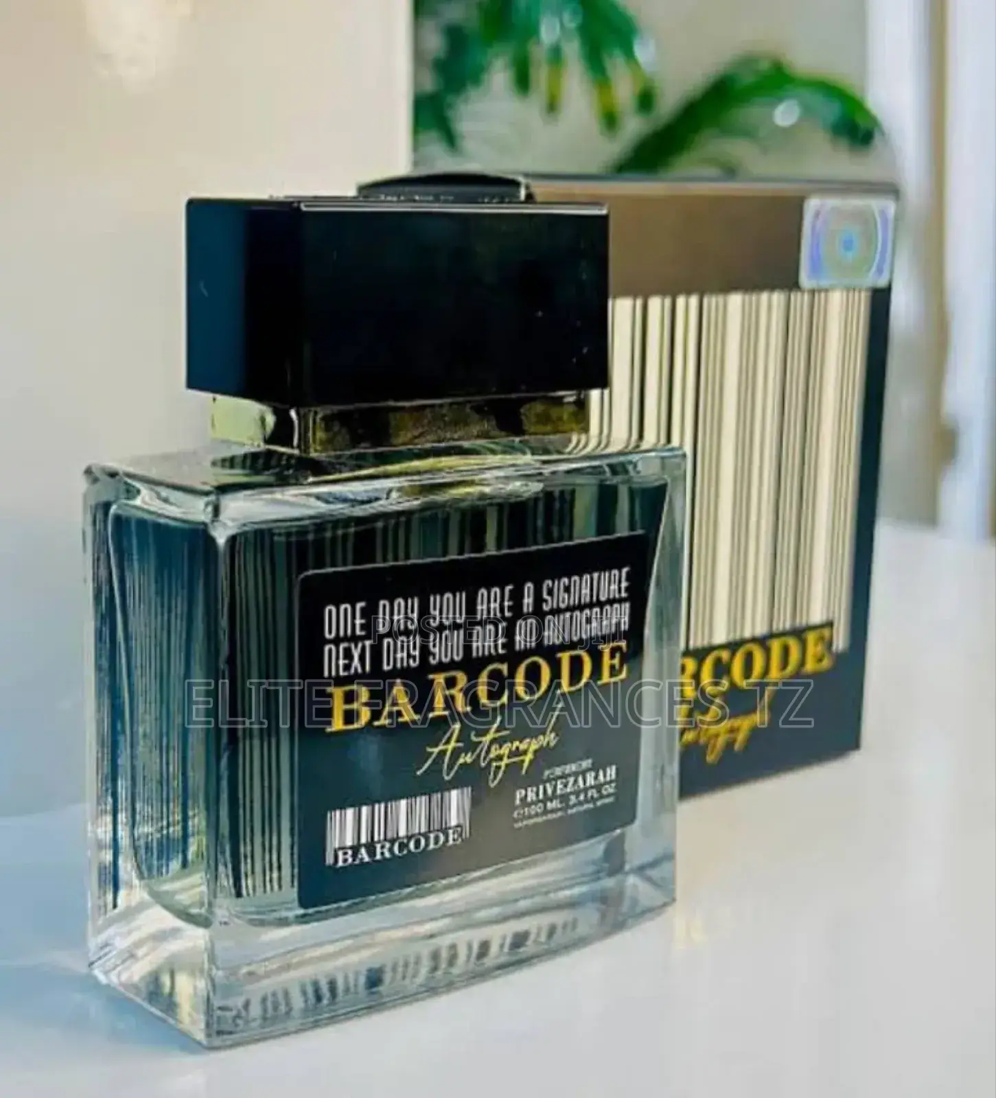 Barcode Autography (Black)