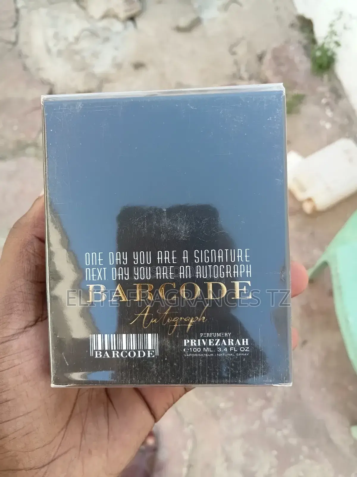 Barcode Autography (Black)