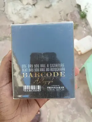 Barcode Autography (Black)