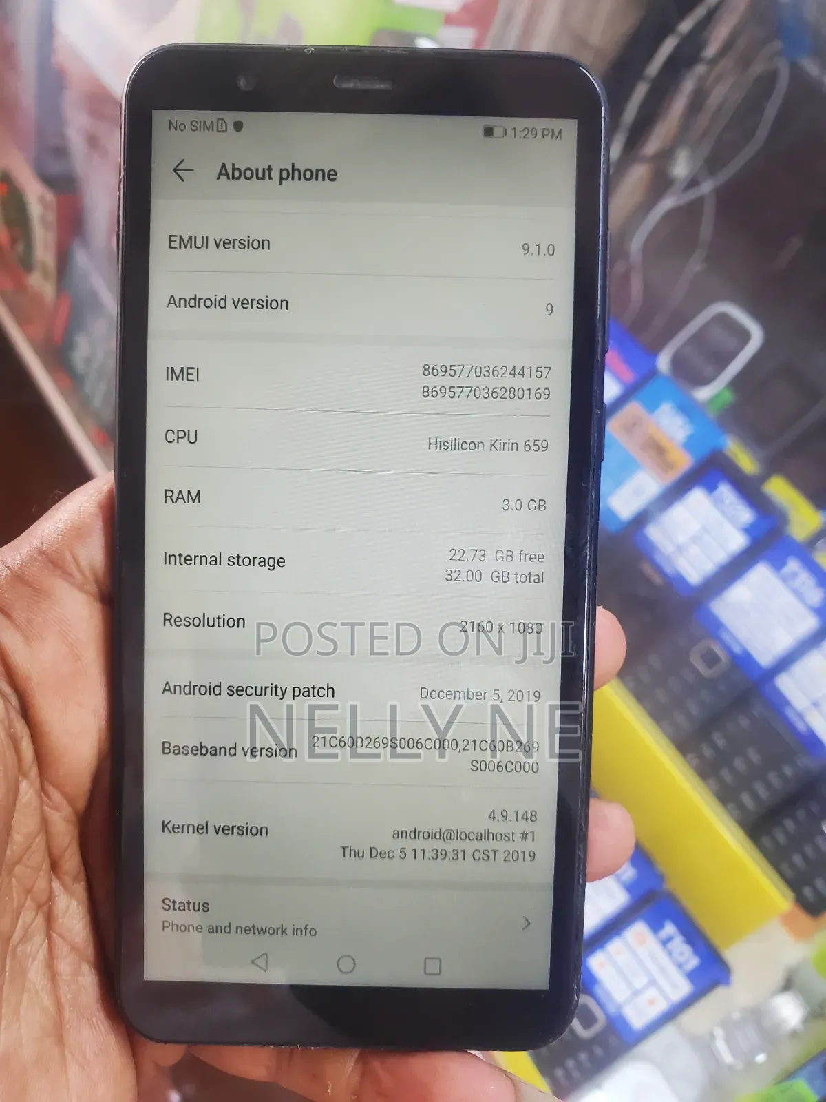 Huawei Nova 32 GB Black