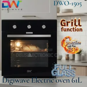 *Digiwave Built in Oven , With Fan Timer Glass Body