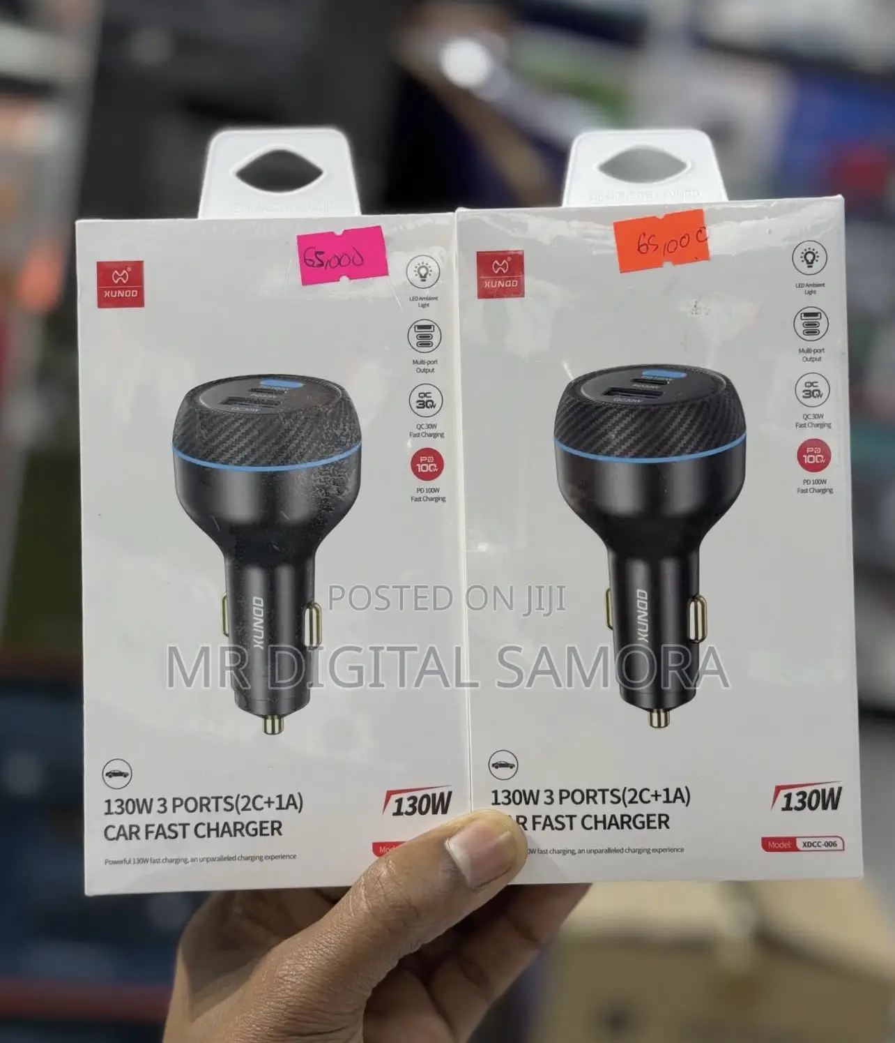 Car Fast Charger 130w
