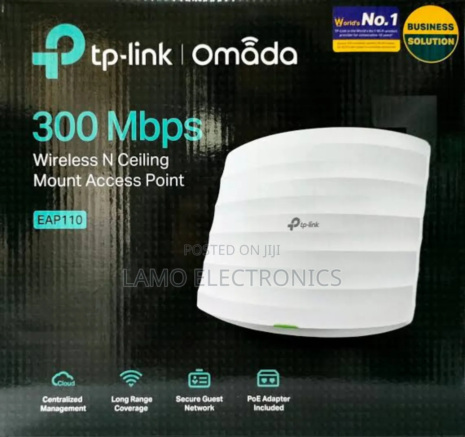 Tp Link Eap110 Indoor Omada Ceiling Mount Wi-Fi Access Point