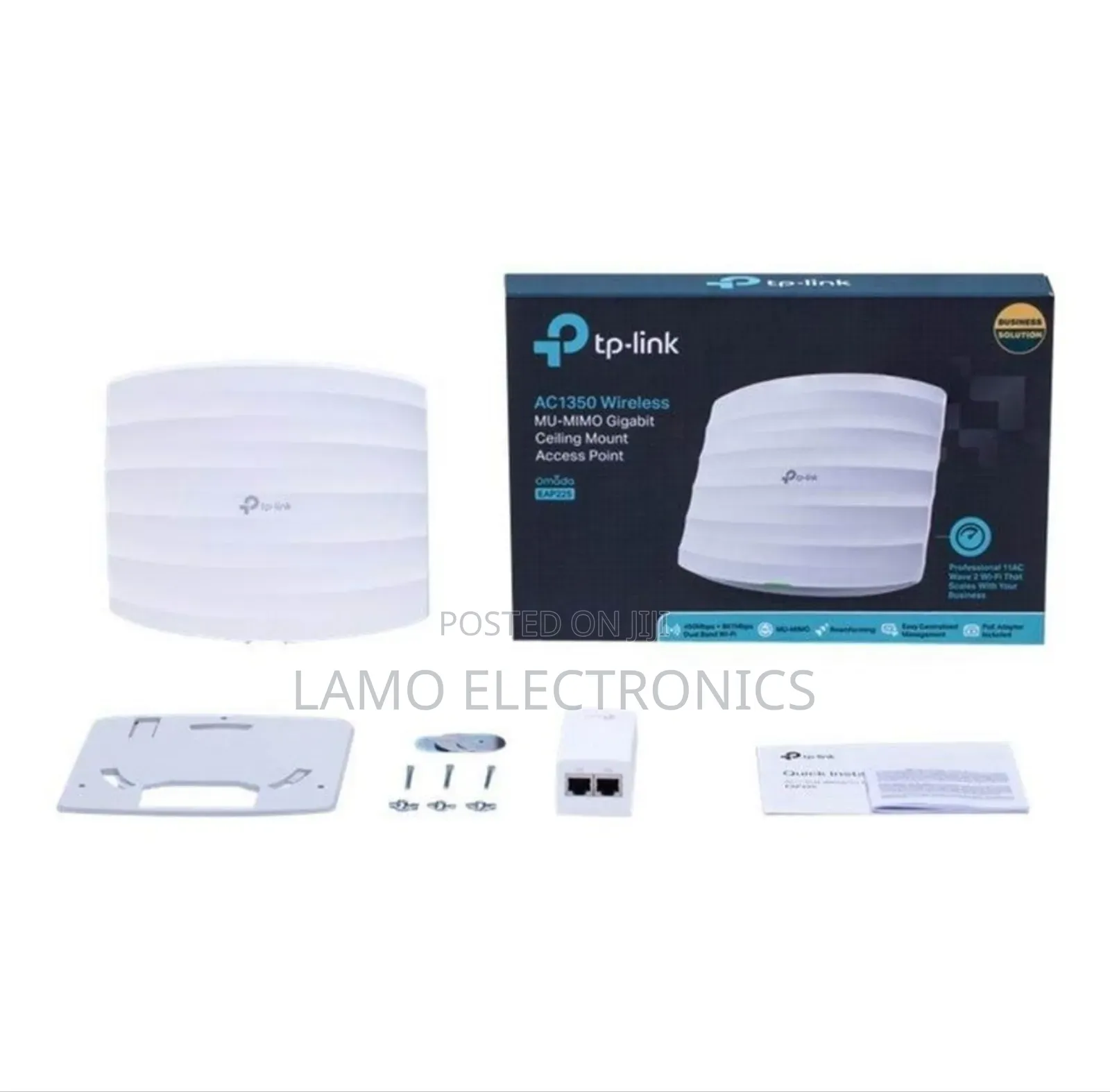 Tp Link Eap225 Ac1350 Ceiling Mount Dual Band Wi-Fi Access Point