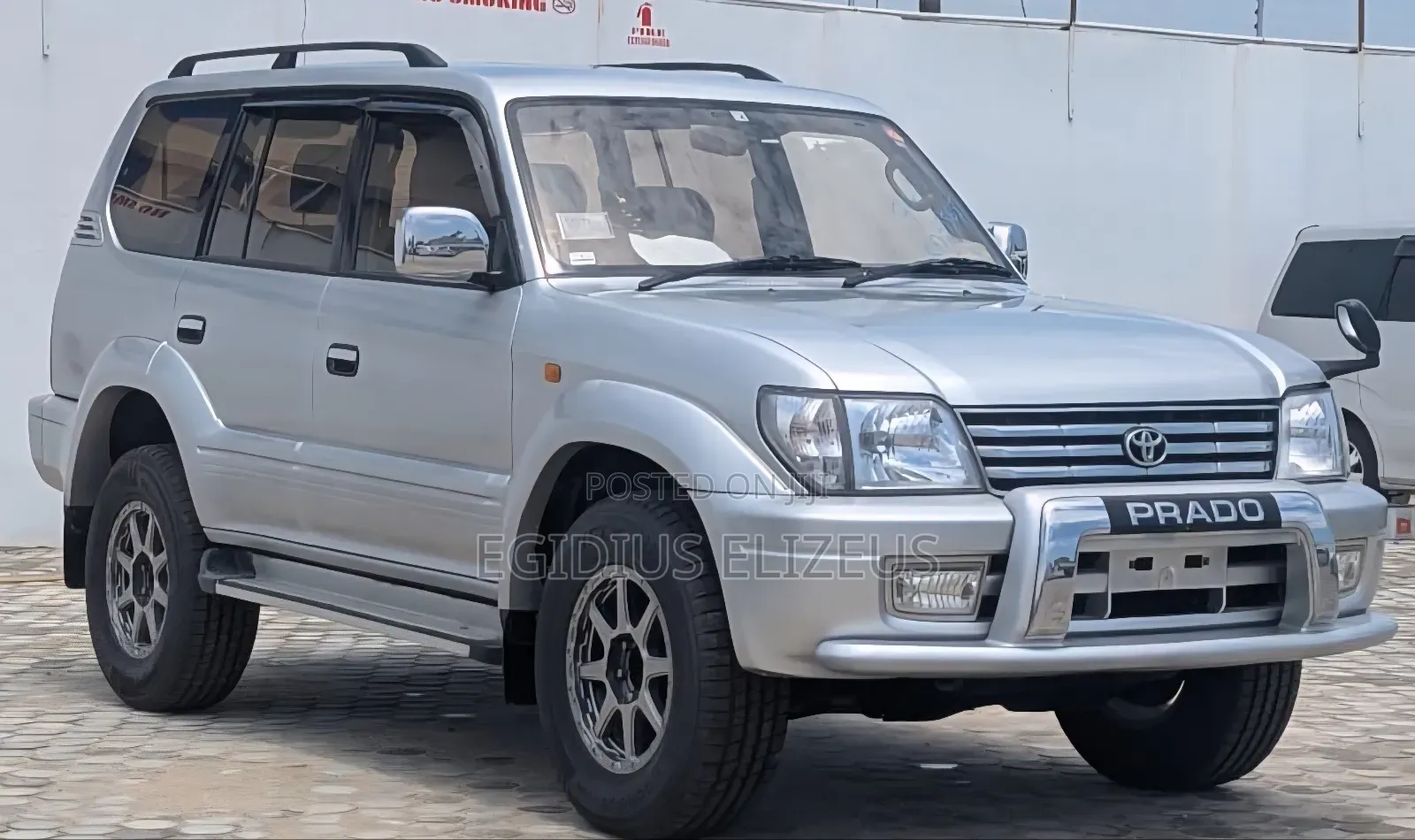 Toyota Land Cruiser Prado 2002 Silver