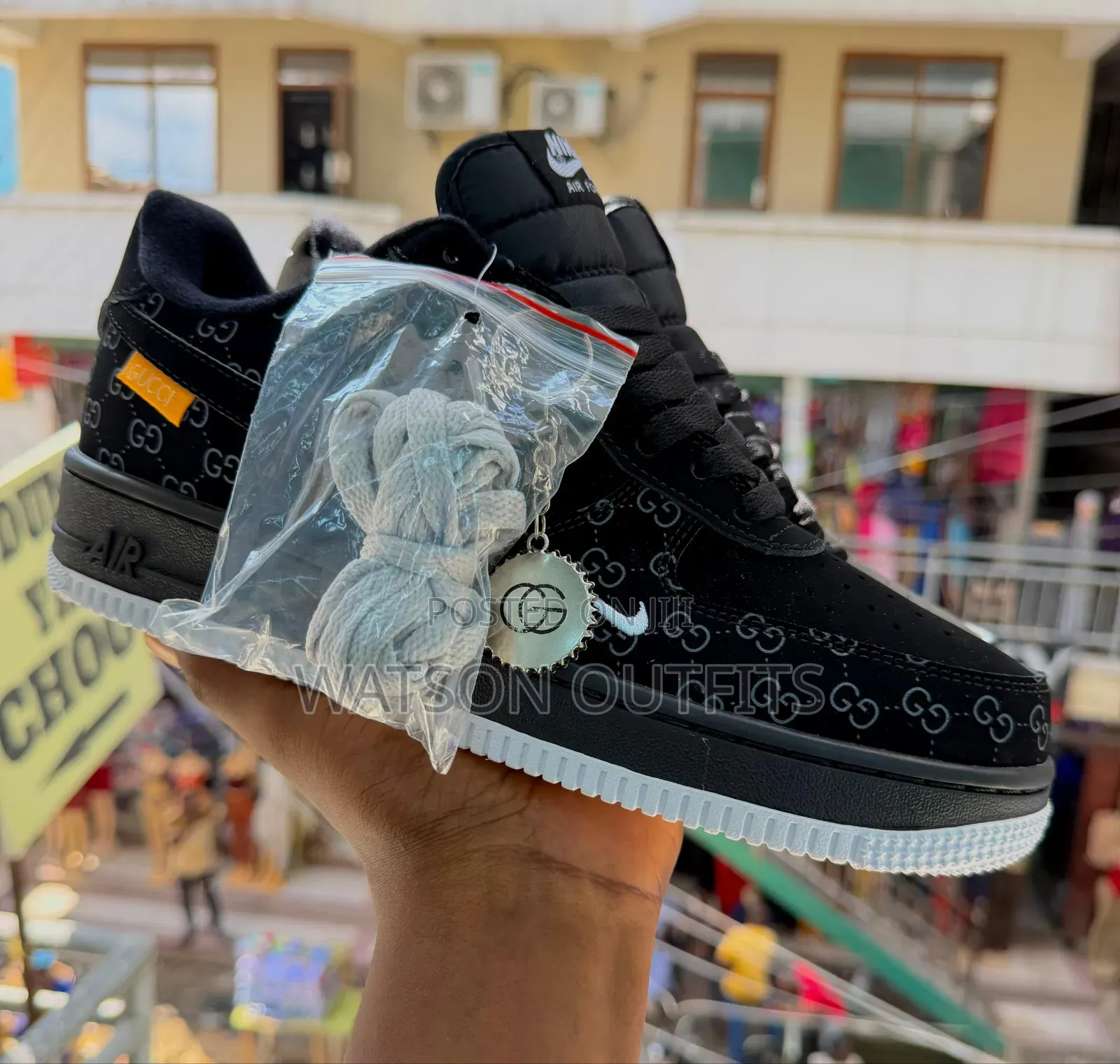 Men's Leather Shoes New and Original Airforce One Nike Brand