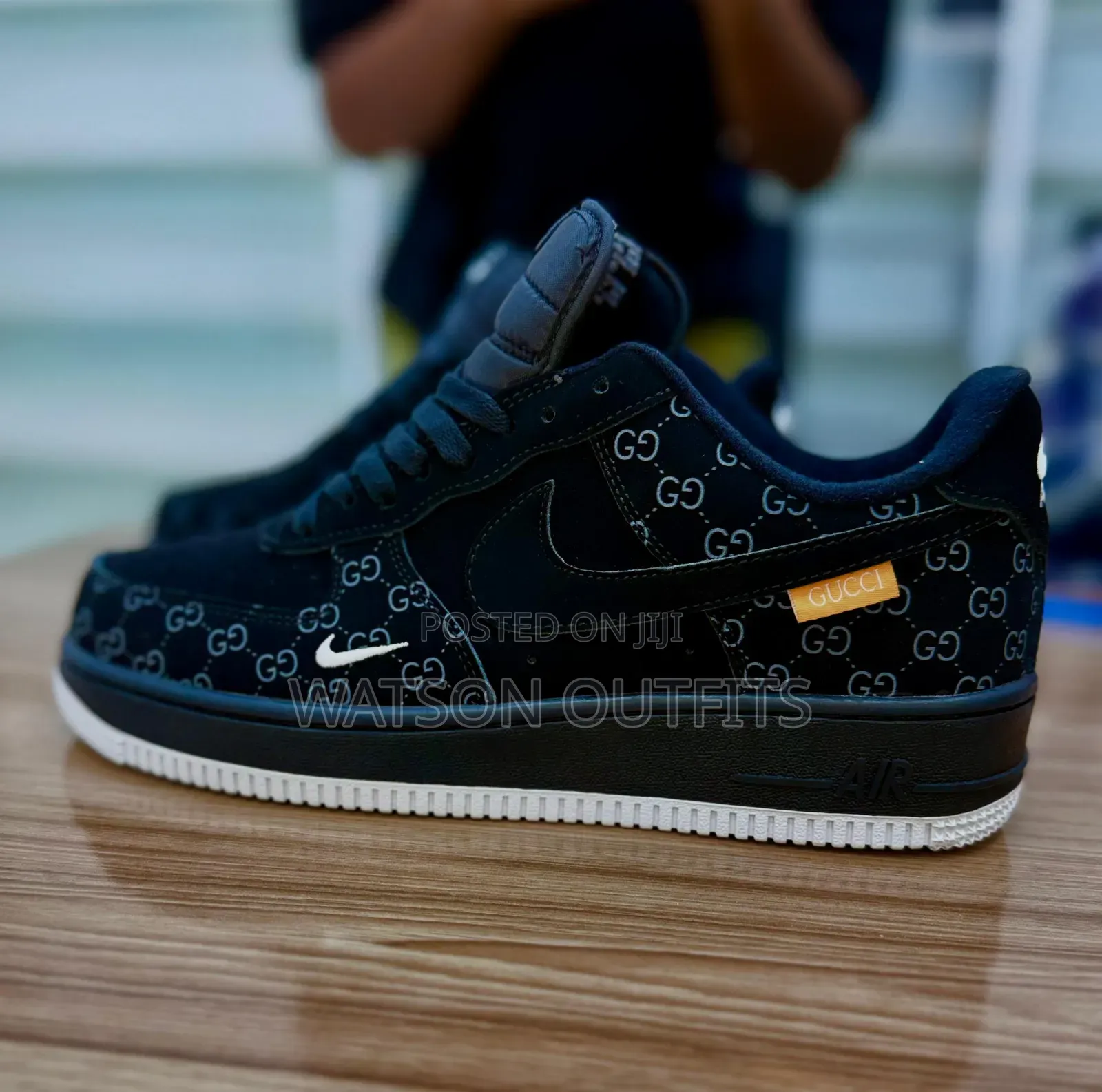 Men's Leather Shoes New and Original Airforce One Nike Brand