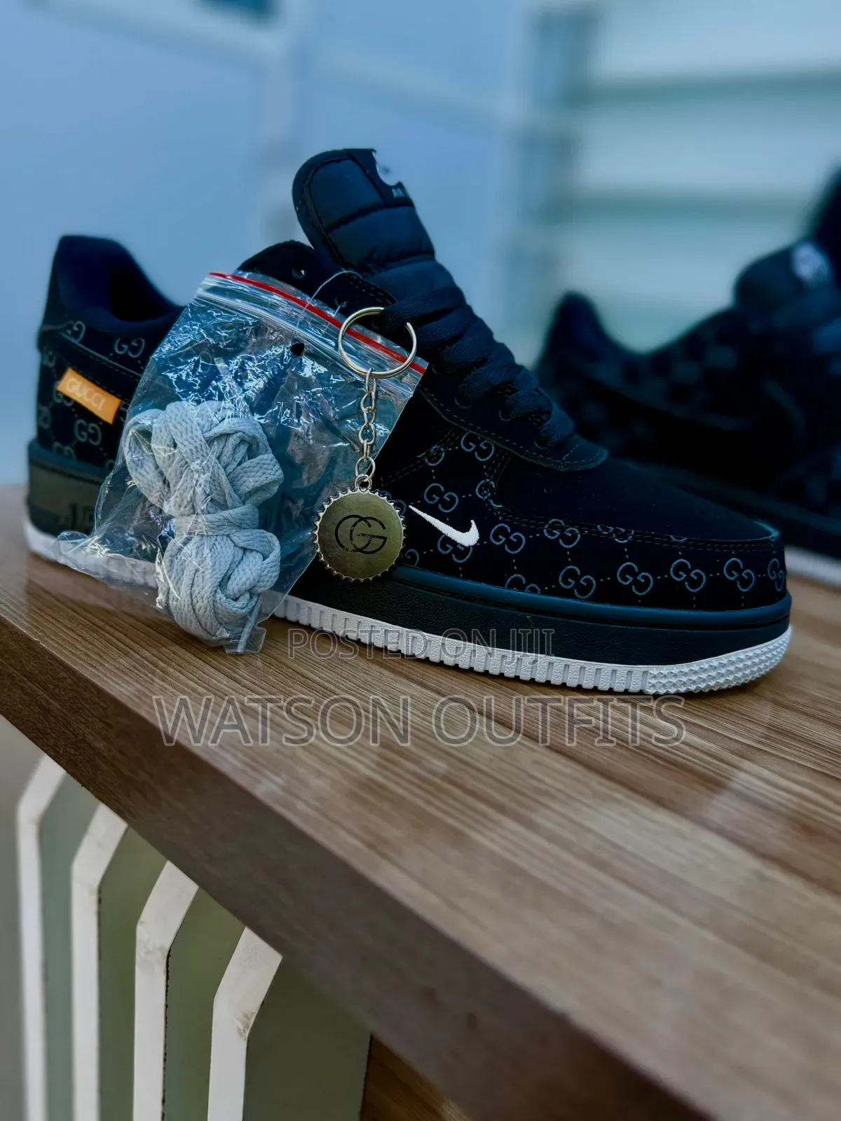 Men's Leather Shoes New and Original Airforce One Nike Brand