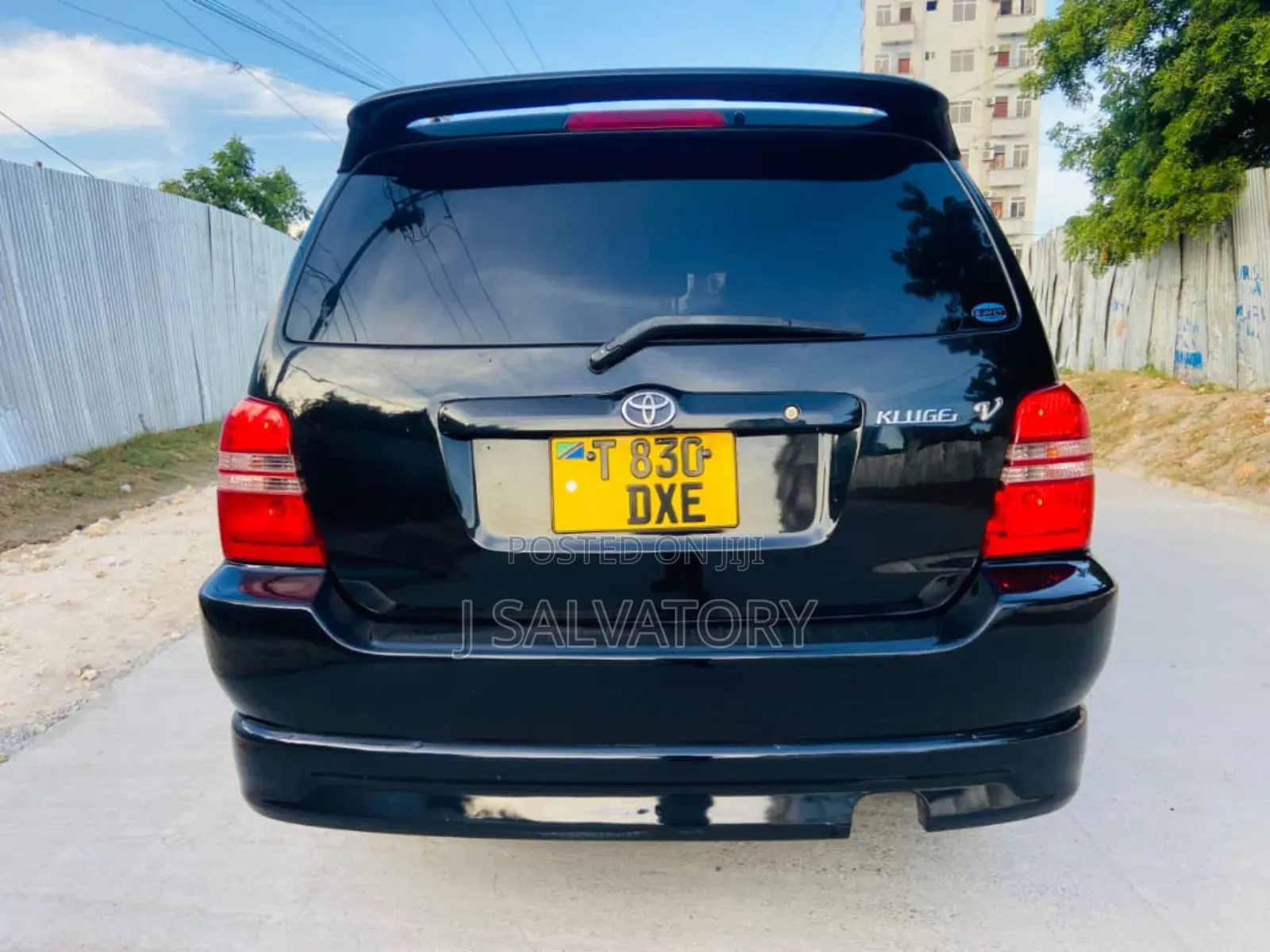 Toyota Kluger 2002 Black