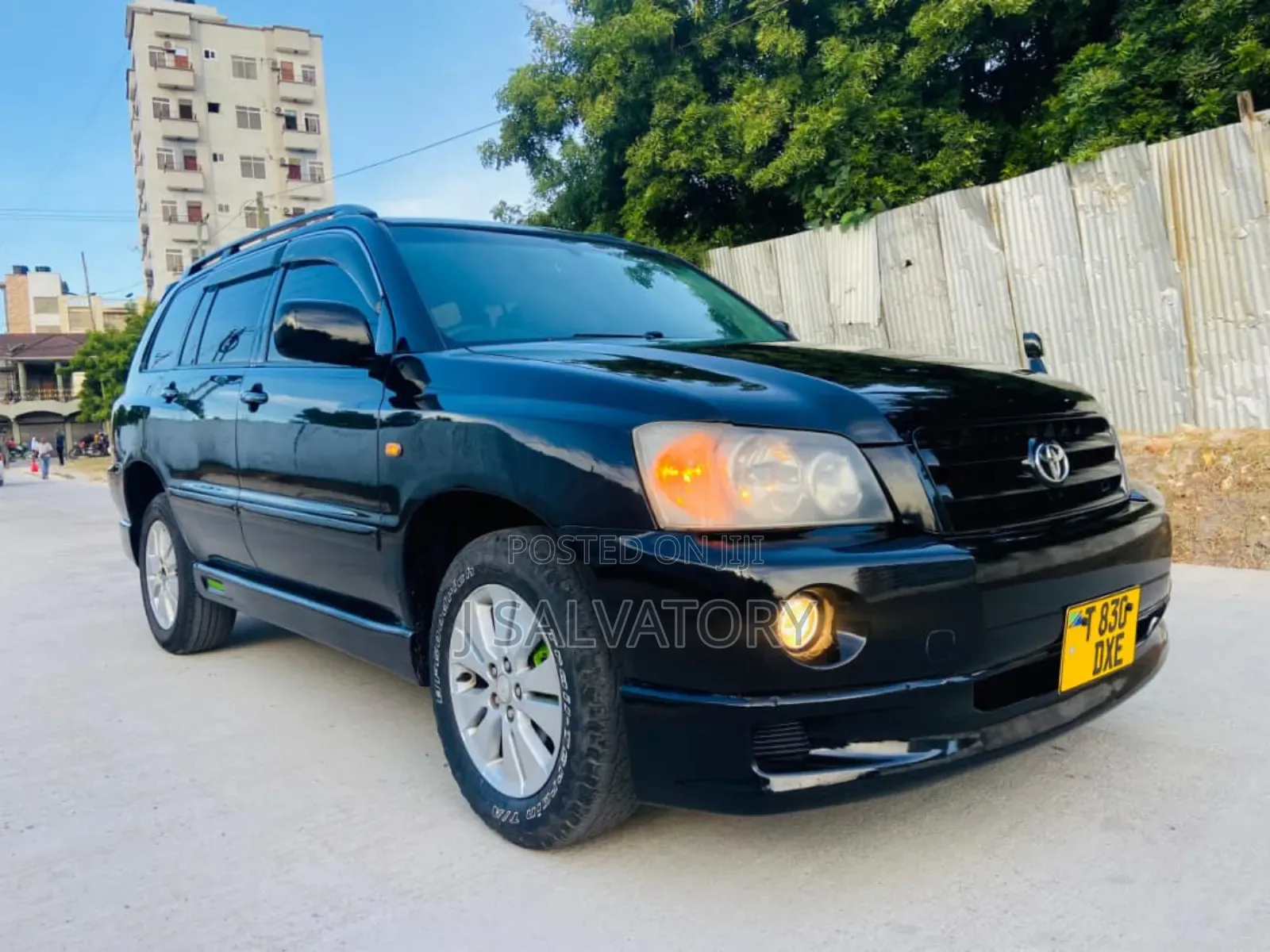 Toyota Kluger 2002 Black