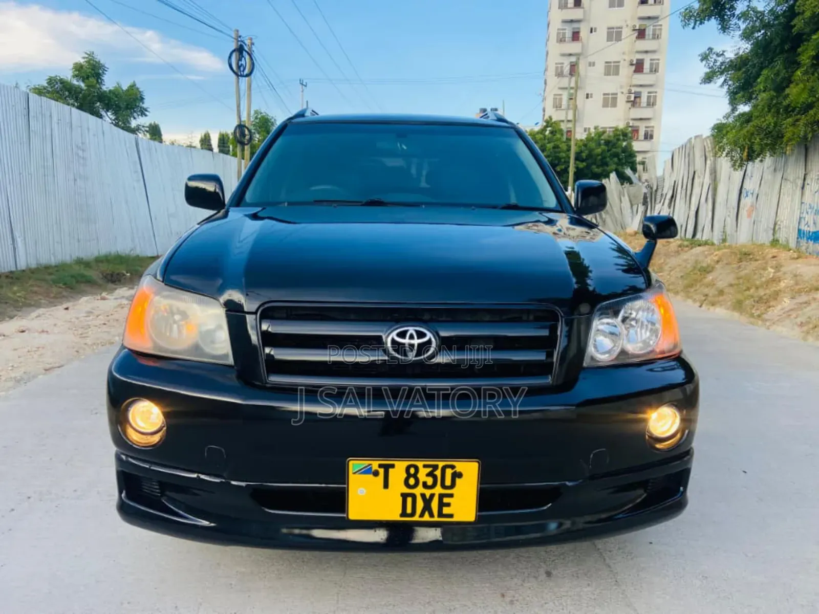 Toyota Kluger 2002 Black